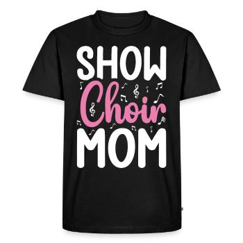 spectacle Chorale Maman Drôle Chanteur Chant Choriste - T-shirt Premium bio Homme - noir - Devant - Nico (187cm)