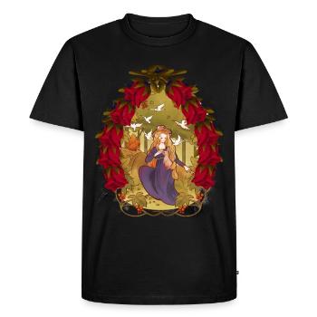 Child Children Fairy Tale Fairy Tale Character Christmas - Men's Premium Organic T-Shirt - black - Front - Nico (187cm)