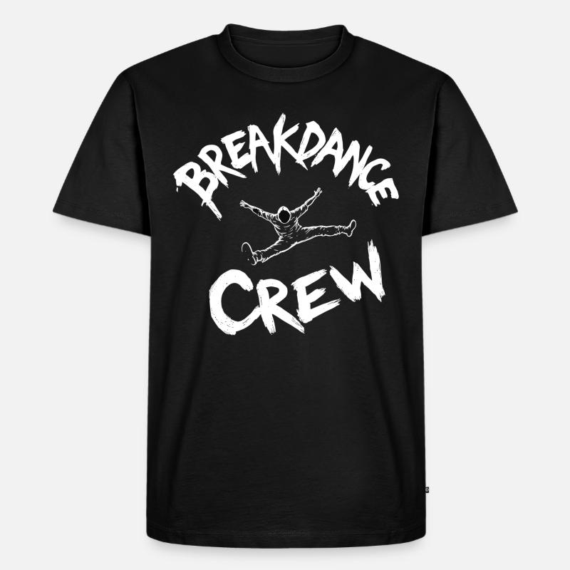 Breakdance Crew Breakdance Breakdancing Breakdance - Männer Premium Bio T-Shirt - Schwarz
