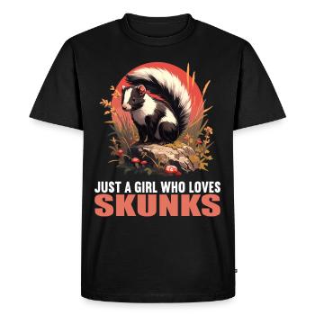Mouffettes Mouffette - T-shirt Premium bio Homme - noir - Devant - Nico (187cm)
