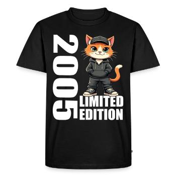 Limited Edition 2005 Birthday 2005 Born - Men's Premium Organic T-Shirt - black - Front - Nico (187cm)