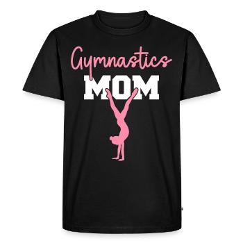 Gymnastique Maman Gymnaste Maman Femmes Gymnastique - T-shirt Premium bio Homme - noir - Devant - Nico (187cm)