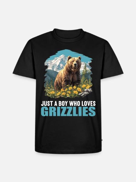 grizzly bears Grizzly bear - Men's Premium Organic T-Shirt - black