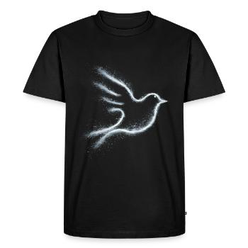 Bird - Men's Premium Organic T-Shirt - black - Front - Nico (187cm)