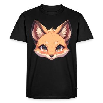 Chacals Chacal - T-shirt Premium bio Homme - noir - Devant - Nico (187cm)