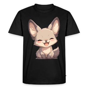 Chacals Chacal - T-shirt Premium bio Homme - noir - Devant - Nico (187cm)