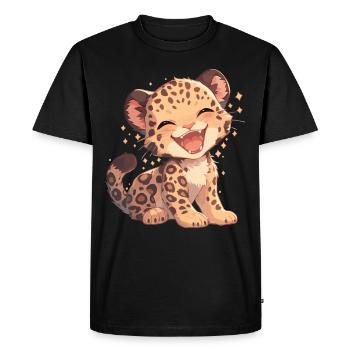 Jaguars Jaguar - Men's Premium Organic T-Shirt - black - Front - Nico (187cm)
