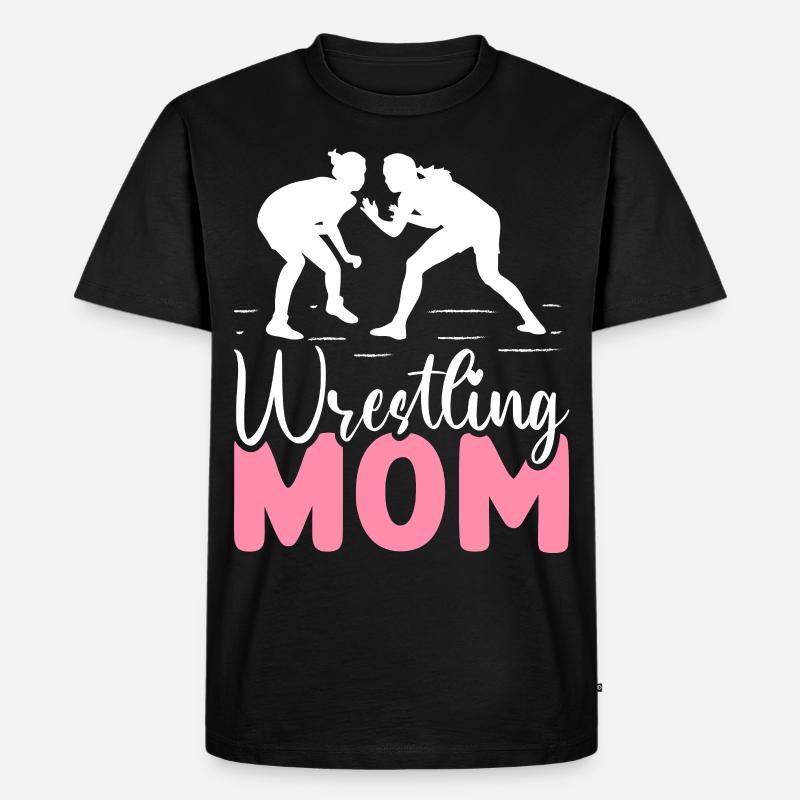 Ringer Ringen Mama - Männer Premium Bio T-Shirt - Schwarz