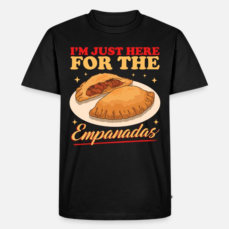 Empanadas Empanada Teigtasche Geschenke - Männer Premium Bio T-Shirt - Schwarz