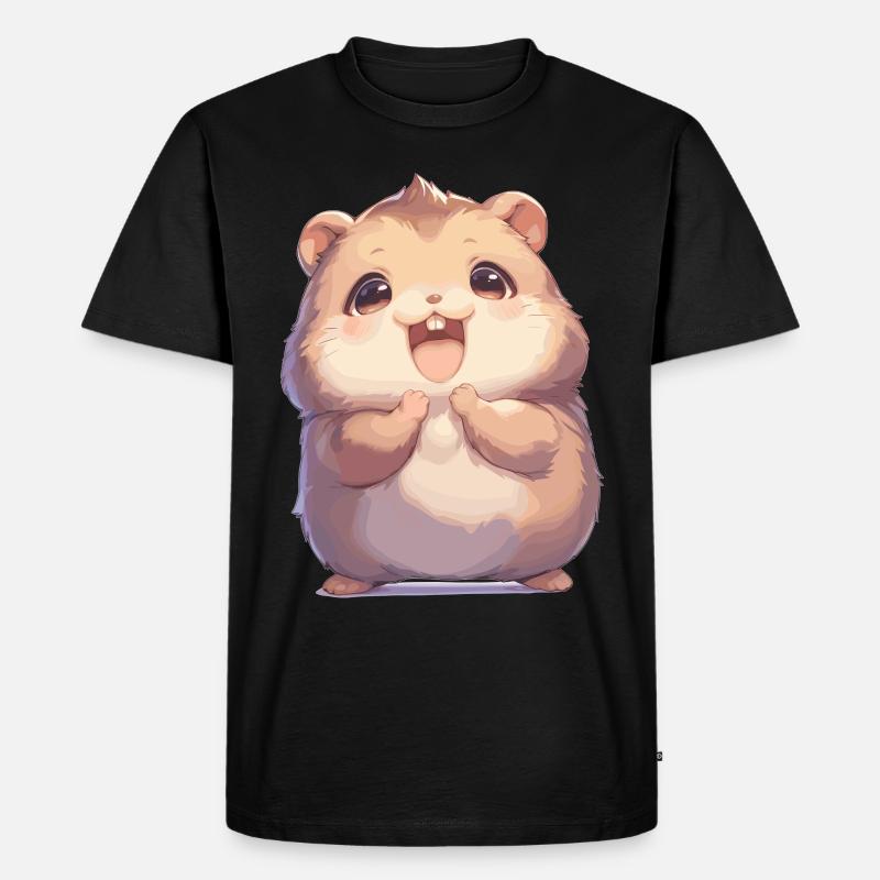 Lemminge Lemming - Männer Premium Bio T-Shirt - Schwarz