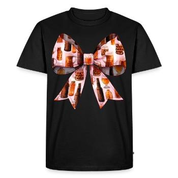 Bière artisanale Coquette Bow Brasserie de la fête des mères - T-shirt Premium bio Homme - noir - Devant - Nico (187cm)