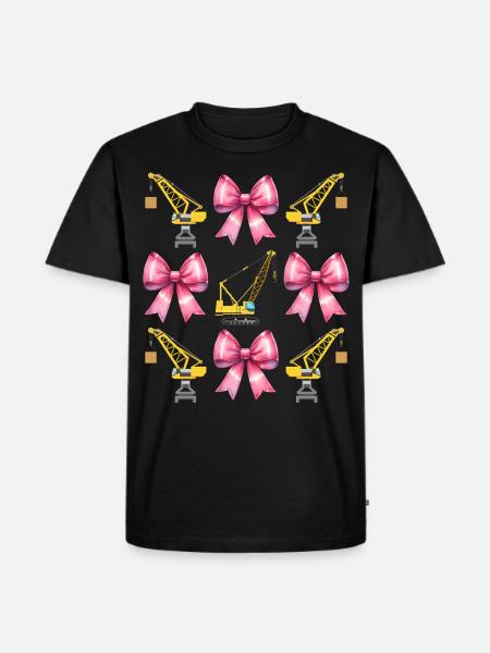 Coquette Bogenkranführer Kranführer - Männer Premium Bio T-Shirt - Schwarz
