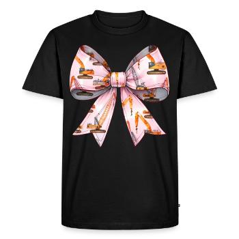 Coquette Arch Grutier Opérateur de grue - T-shirt Premium bio Homme - noir - Devant - Nico (187cm)