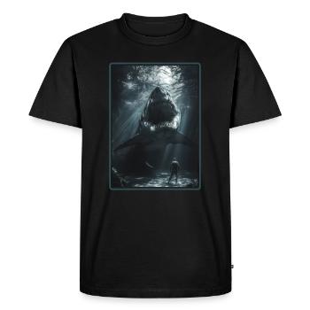 Great White Sharks Great White Shark - Men's Premium Organic T-Shirt - black - Front - Nico (187cm)