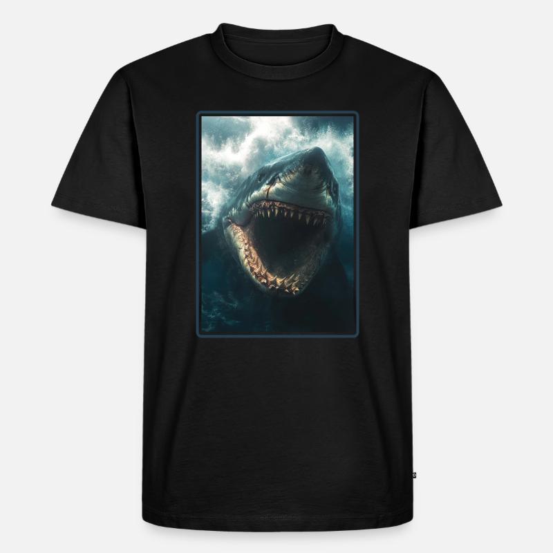 Requins Requin - T-shirt Premium bio Homme - noir