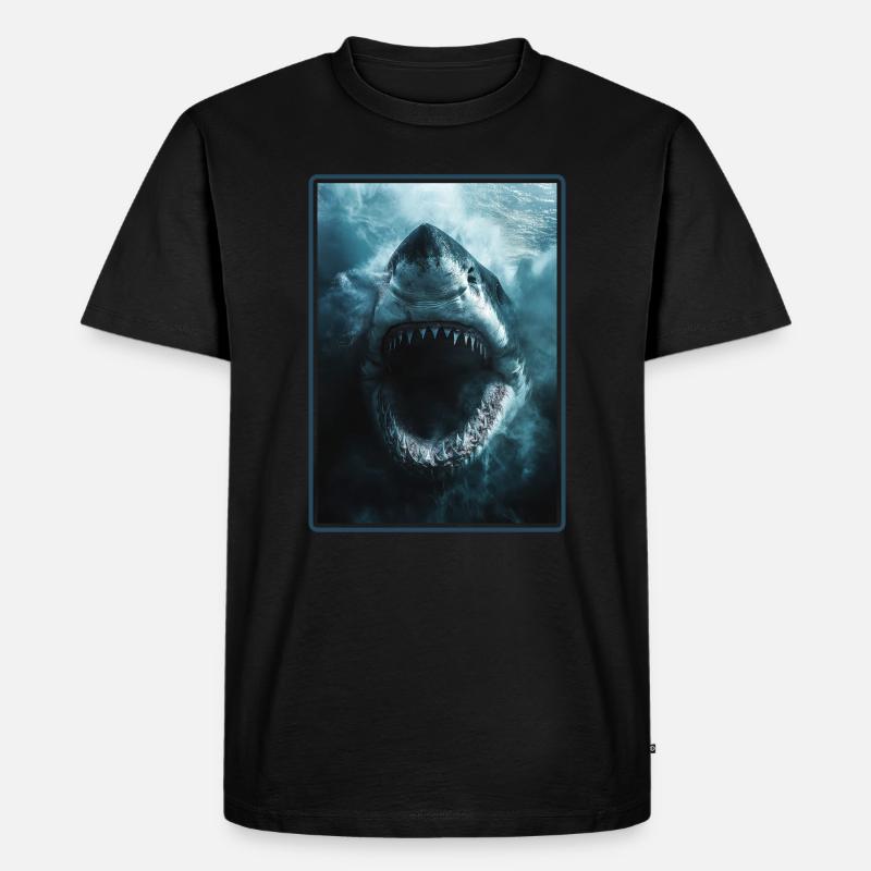 Requins Requin - T-shirt Premium bio Homme - noir