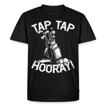 Golf Golf Golf Golf Parcours de Golf - T-shirt Premium bio Homme - noir - Devant - Nico (187cm)