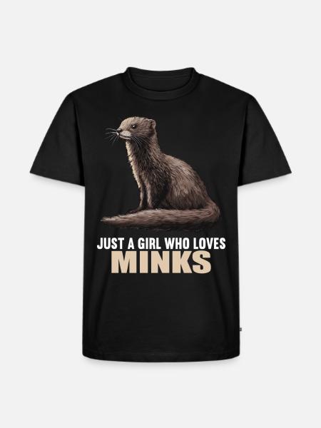 Mink Mink - Men's Premium Organic T-Shirt - black