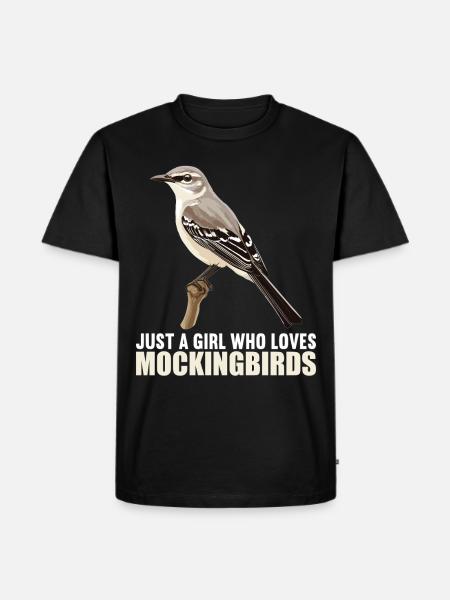 Oiseaux moqueurs Oiseaux moqueurs - T-shirt Premium bio Homme - noir