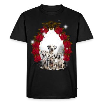 Chien Chiens Enfants Enfant - T-shirt Premium bio Homme - noir - Devant - Nico (187cm)