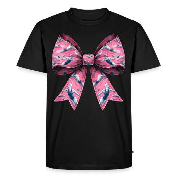 Coquette Loop Natation Nageurs Natation - T-shirt Premium bio Homme - noir - Devant - Nico (187cm)