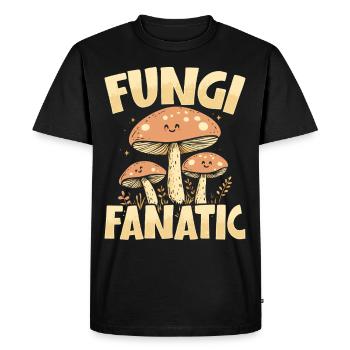 Mushroom Pickers Mushroom Pickers Mushroom Pickers Mushroom Pickers - Men's Premium Organic T-Shirt - black - Front - Nico (187cm)
