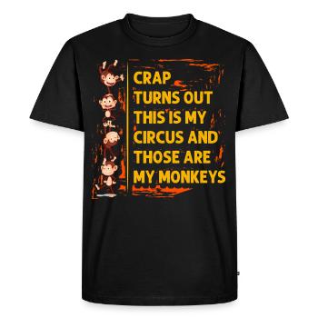 Crap turns out this is my Circus and those are - Men's Premium Organic T-Shirt - black - Front - Nico (187cm)