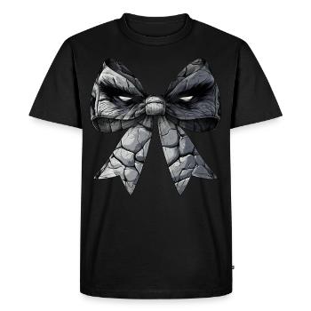 Coquettish Bow Golem Jewish Folklore Jew Mom - Men's Premium Organic T-Shirt - black - Front - Nico (187cm)