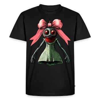 Coquette Arc Flatwoods Monster Cryptide - T-shirt Premium bio Homme - noir - Devant - Nico (187cm)