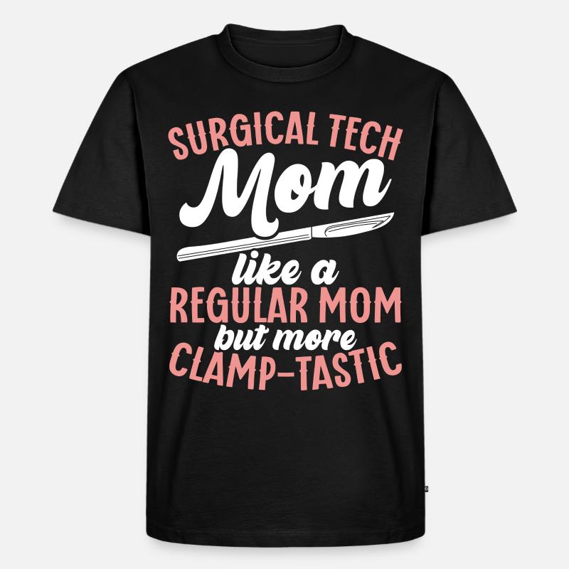 Chirurgischer Techniker Chirurgischer Technologe - Männer Premium Bio T-Shirt - Schwarz