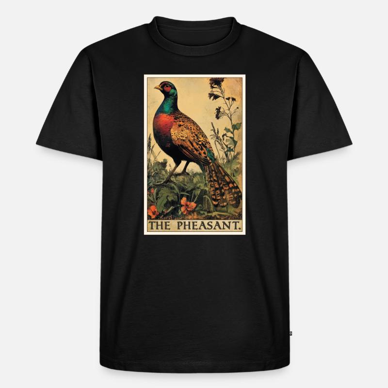 Faisans Faisan - T-shirt Premium bio Homme - noir