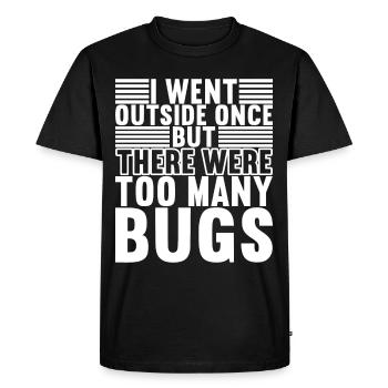 Programmers Programming Computer Scientists - Men's Premium Organic T-Shirt - black - Front - Nico (187cm)