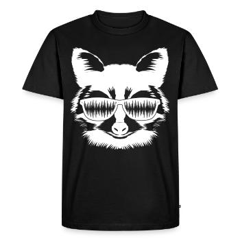 Synthétiseur Raccoon Synthétiseurs modulaires - T-shirt Premium bio Homme - noir - Devant - Nico (187cm)