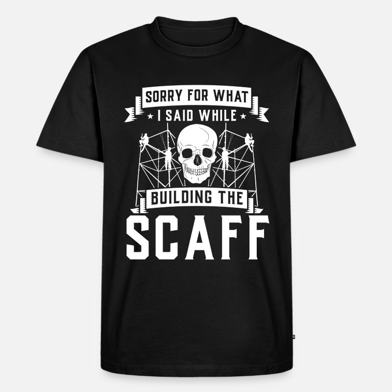 Constructeurs d’échafaudages - T-shirt Premium bio Homme - noir