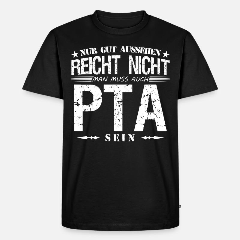 Pharmazeutisch-technische Assistentin - Männer Premium Bio T-Shirt - Schwarz