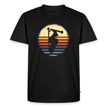 Stunt Scooter Trick Scooter Skate Hall - Men's Premium Organic T-Shirt - black - Front - Nico (187cm)