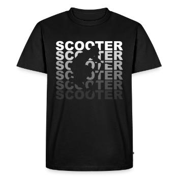 Stunt Scooter Trick Scooter Skate Hall - Men's Premium Organic T-Shirt - black - Front - Nico (187cm)