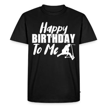 Stunt Scooter Trick Scooter Skate Hall - Men's Premium Organic T-Shirt - black - Front - Nico (187cm)
