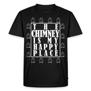 Fireplace Stove Firewood Firewood Stove - Men's Premium Organic T-Shirt - black - Front - Nico (187cm)