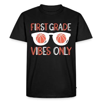 Dictons de basket-ball amusants pour les joueurs de basket-ball - T-shirt Premium bio Homme - noir - Devant - Nico (187cm)