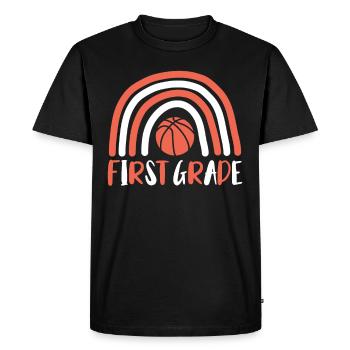 Dictons de basket-ball amusants pour les joueurs de basket-ball - T-shirt Premium bio Homme - noir - Devant - Nico (187cm)