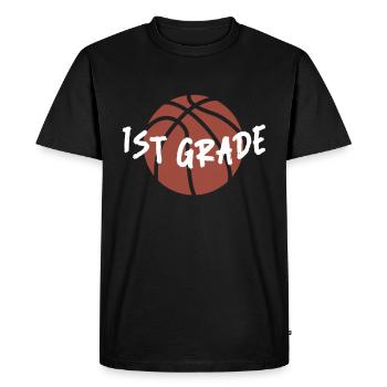 Dictons de basket-ball amusants pour les joueurs de basket-ball - T-shirt Premium bio Homme - noir - Devant - Nico (187cm)