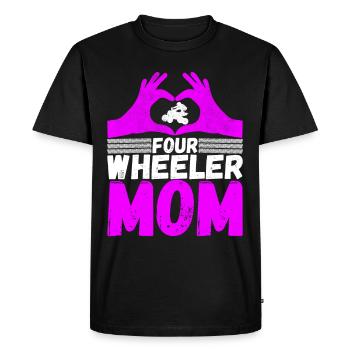 Quad Bike Quad Riders - Men's Premium Organic T-Shirt - black - Front - Nico (187cm)