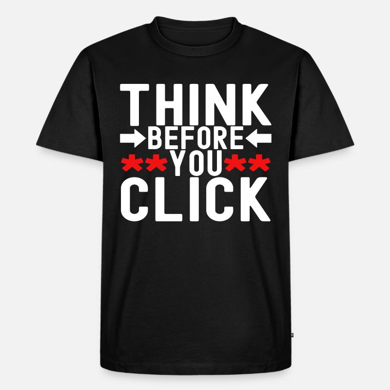 Programmierer Cyber Security - Männer Premium Bio T-Shirt - Schwarz