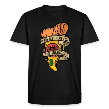 Pizzabäcker Pizzaiolo - Männer Premium Bio T-Shirt - Schwarz - Vorne - Nico (187cm)