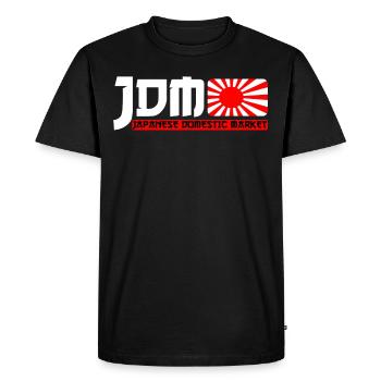 JDM Motorsport Auto Tuning Automobile - T-shirt Premium bio Homme - noir - Devant - Nico (187cm)