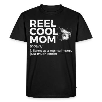 Pêche à la ligne Pêche - T-shirt Premium bio Homme - noir - Devant - Nico (187cm)