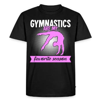 Gymnastique RSG Gymnaste Gymnastique - T-shirt Premium bio Homme - noir - Devant - Nico (187cm)