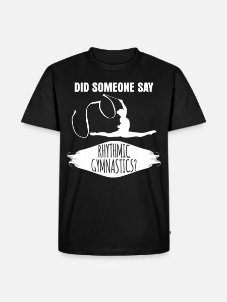 Gymnastics Rhythmic gymnastics - Men's Premium Organic T-Shirt - black