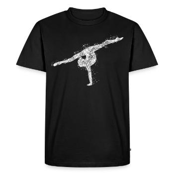 Gymnastique RSG Gymnastique rythmique - T-shirt Premium bio Homme - noir - Devant - Nico (187cm)